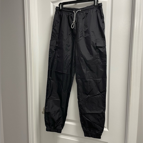Twik | Nylon Cargo Joggers - Black - Picture 2 of 13